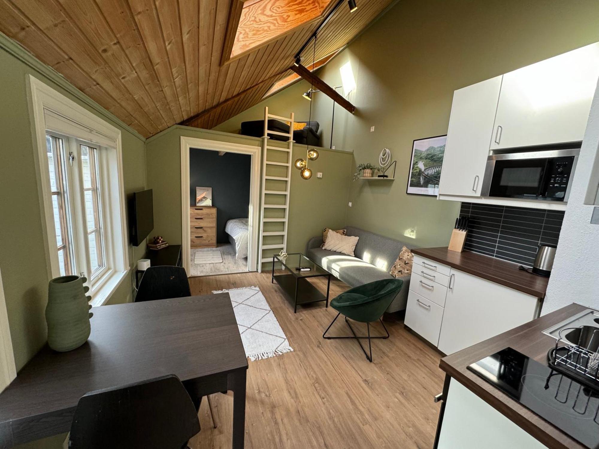 Cozy Backyard Apartment Тронхейм Экстерьер фото